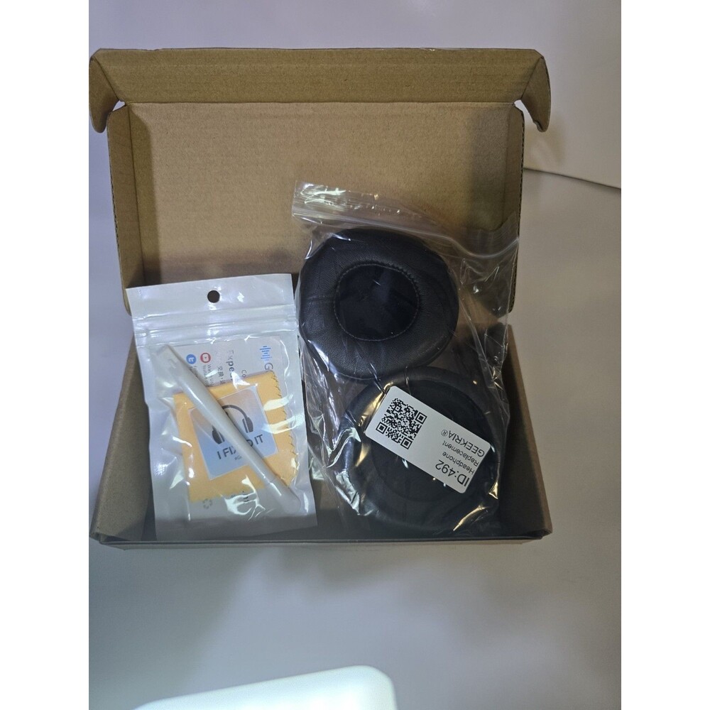Geekria Ear Pads Replacement Cushions for Monster Beats Mixr Headphones Black
